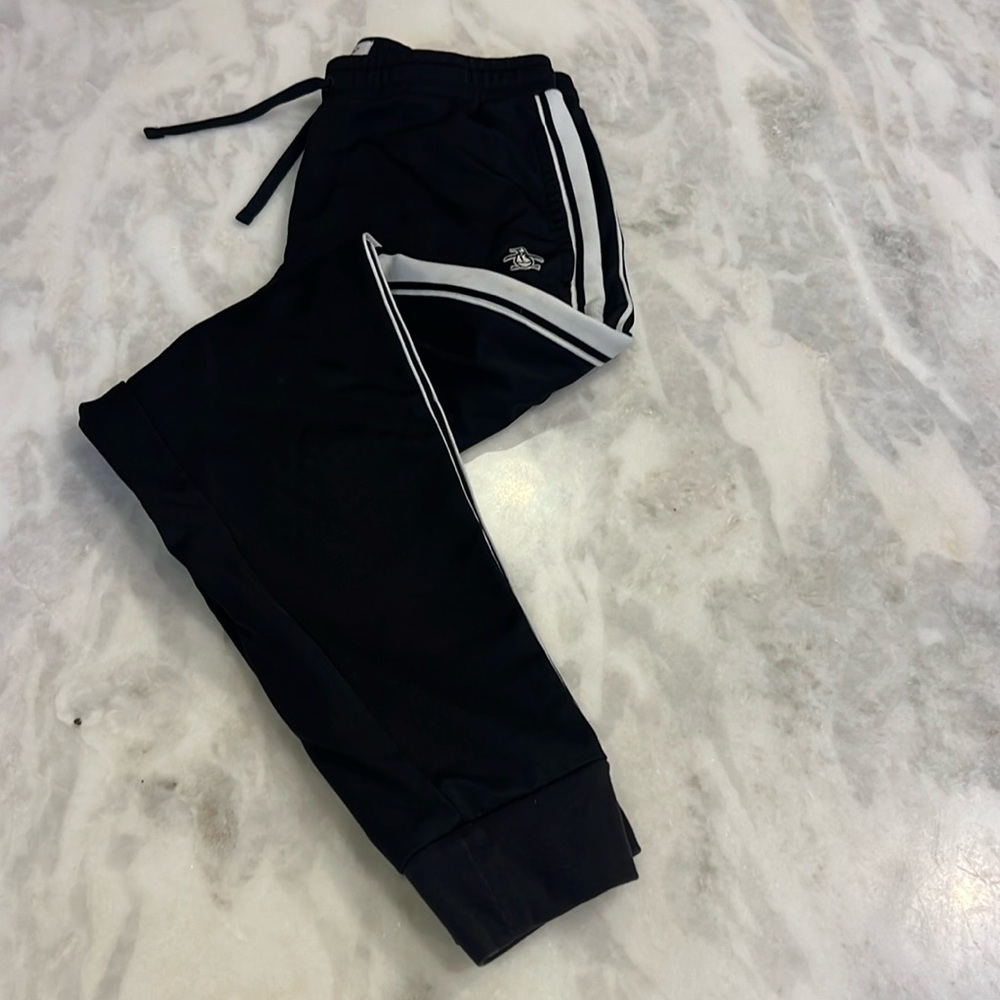 Men’s original penguin cuffed tracksuit pants size S